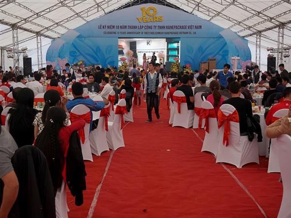 Lễ kỷ niệm 10 năm thành lập Công ty TNHH Kanepackage Việt Nam 43