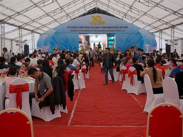 Lễ kỷ niệm 10 năm thành lập Công ty TNHH Kanepackage Việt Nam 44