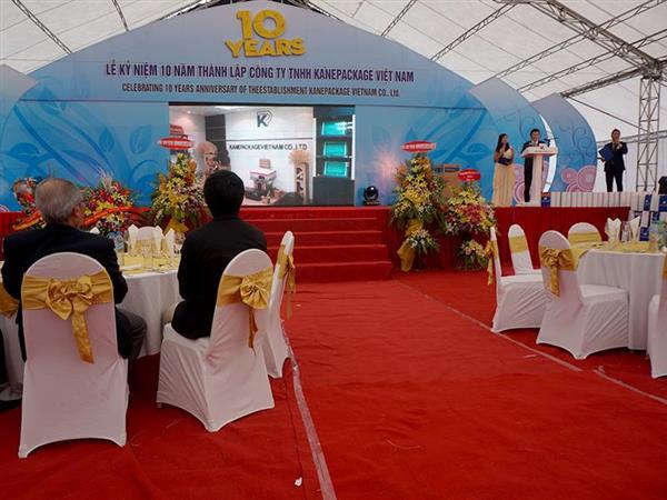 Lễ kỷ niệm 10 năm thành lập Công ty TNHH Kanepackage Việt Nam 49